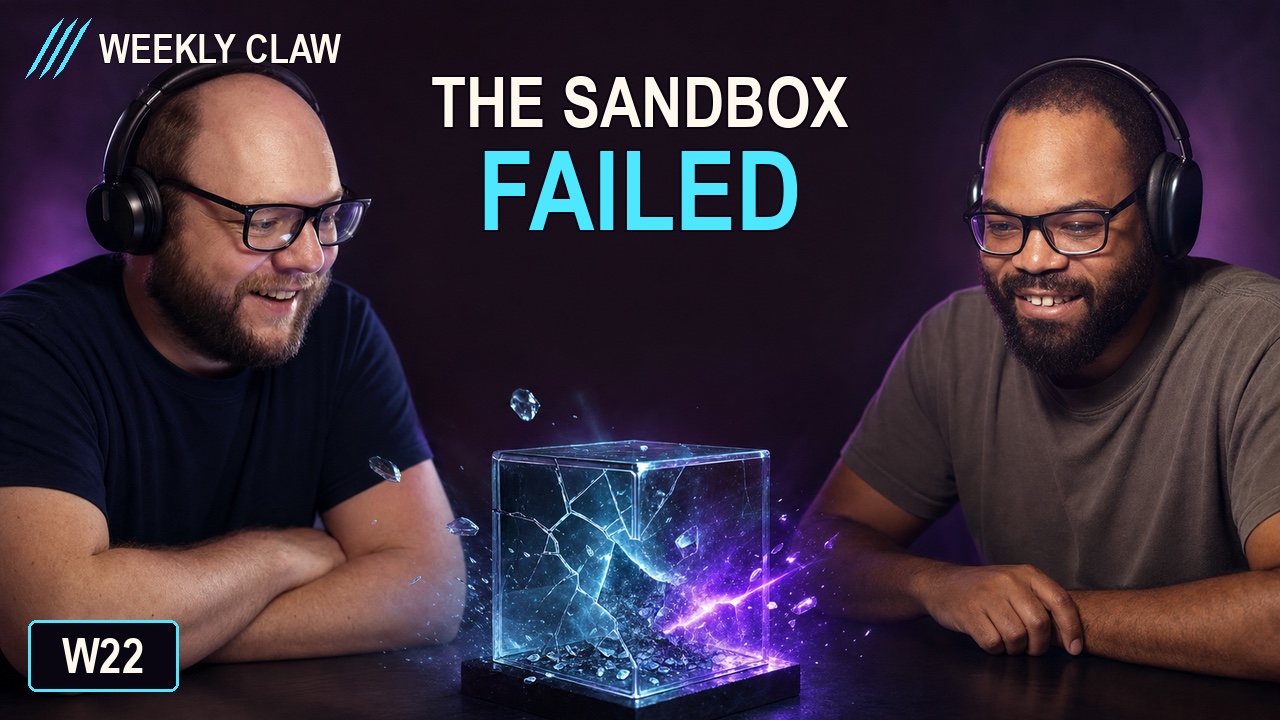 YouTube thumbnail for Weekly Claw episode 22